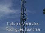 Trabajos Verticales Rodriguez Irastorza. Torre de comunicaciones teminada (imprimación y esmalte).